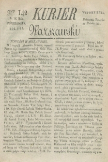 Kurjer Warszawski. 1827, Nro 142 (28 maia)
