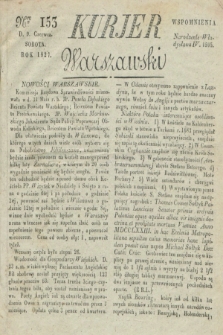 Kurjer Warszawski. 1827, Nro 153 (9 czerwca)