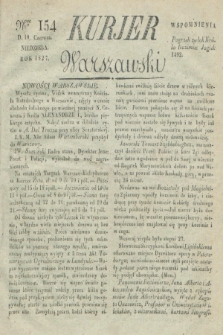 Kurjer Warszawski. 1827, Nro 154 (10 czerwca)