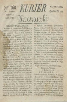 Kurjer Warszawski. 1827, Nro 160 (17 czerwca)