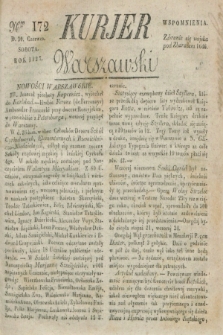 Kurjer Warszawski. 1827, Nro 172 (30 czerwca)