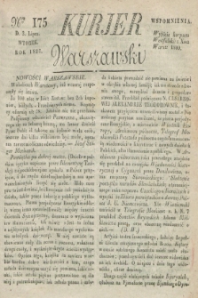Kurjer Warszawski. 1827, Nro 175 (3 lipca)