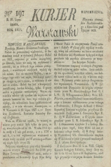 Kurjer Warszawski. 1827, Nro 197 (25 lipca)