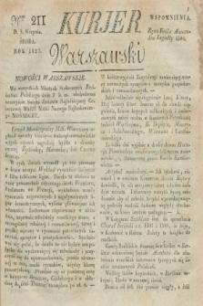 Kurjer Warszawski. 1827, Nro 211 (8 sierpnia)