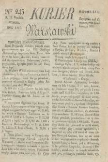 Kurjer Warszawski. 1827, Nro 243 (11 września)