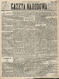 Gazeta Narodowa. 1881, nr 137
