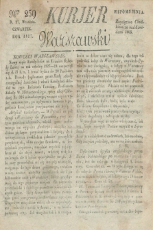 Kurjer Warszawski. 1827, Nro 259 (27 września)