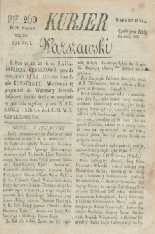 Kurjer Warszawski. 1827, Nro 260 (28 września)