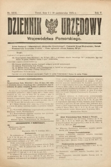 Dziennik Urzędowy Województwa Pomorskiego. 1925, nr 24/25