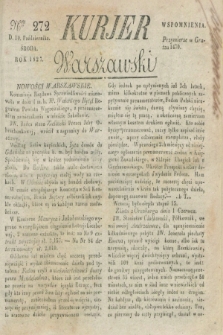 Kurjer Warszawski. 1827, Nro 272 (10 października)