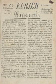 Kurjer Warszawski. 1827, Nro 278 (16 października)