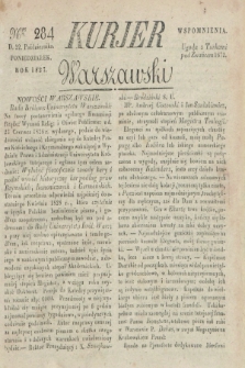 Kurjer Warszawski. 1827, Nro 284 (22 października)