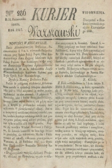 Kurjer Warszawski. 1827, Nro 286 (24 października)