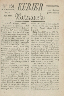 Kurjer Warszawski. 1827, Nro 288 (26 października)