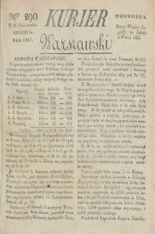 Kurjer Warszawski. 1827, Nro 290 (28 października)