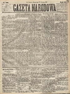 Gazeta Narodowa. 1881, nr 139