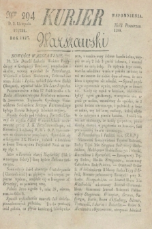 Kurjer Warszawski. 1827, Nro 294 (2 listopada)