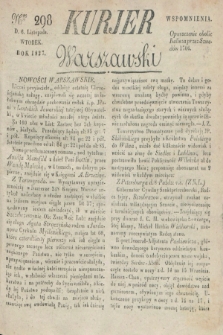 Kurjer Warszawski. 1827, Nro 298 (6 listopada)