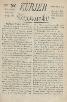 Kurjer Warszawski. 1827, Nro 300 (8 listopada)