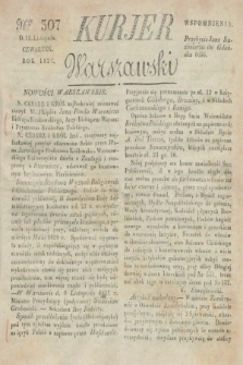 Kurjer Warszawski. 1827, Nro 307 (15 listopada)