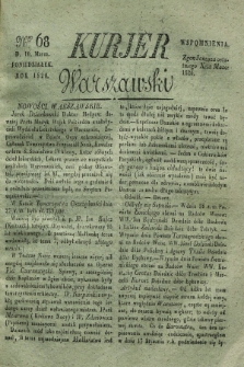 Kurjer Warszawski. 1828, Nro 68 (10 marca)