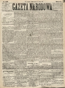 Gazeta Narodowa. 1881, nr 149