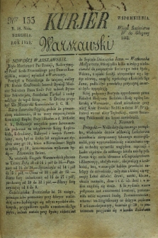 Kurjer Warszawski. 1828, Nro 133 (18 maia)