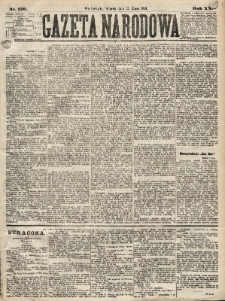 Gazeta Narodowa. 1881, nr 156