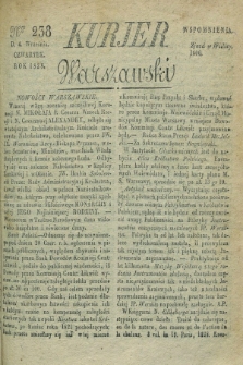 Kurjer Warszawski. 1828, Nro 238 (4 września)