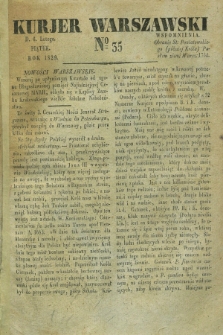 Kurjer Warszawski. 1829, № 35 (6 lutego)