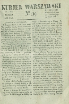 Kurjer Warszawski. 1829, № 119 (3 maja)