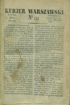 Kurjer Warszawski. 1829, № 135 (20 maja)