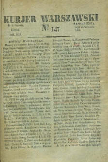 Kurjer Warszawski. 1829, № 147 (3 czerwca)