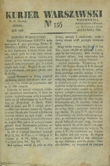 Kurjer Warszawski. 1829, № 156 (13 czerwca)
