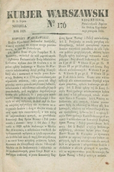 Kurjer Warszawski. 1829, № 176 (5 lipca)