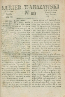 Kurjer Warszawski. 1829, № 189 (18 lipca)