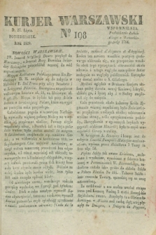 Kurjer Warszawski. 1829, № 198 (27 lipca)