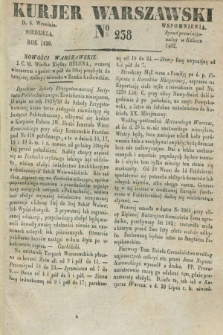 Kurjer Warszawski. 1829, № 238 (6 września)