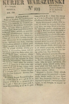 Kurjer Warszawski. 1829, № 299 (8 listopada)
