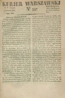 Kurjer Warszawski. 1829, № 307 (16 listopada)