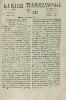 Kurjer Warszawski. 1829, № 342 (22 grudnia)