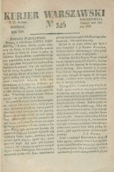 Kurjer Warszawski. 1829, № 346 (27 grudnia)