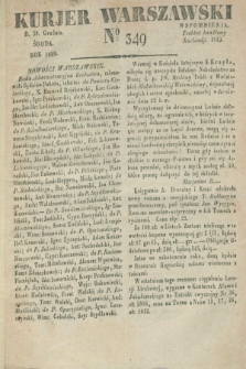 Kurjer Warszawski. 1829, № 349 (30 grudnia)