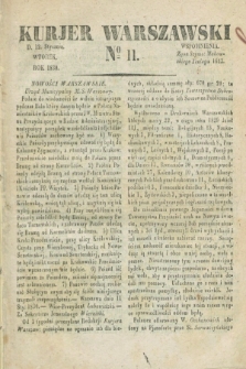 Kurjer Warszawski. 1830, № 11 (12 stycznia)