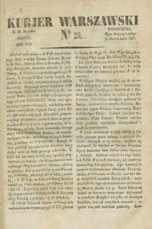 Kurjer Warszawski. 1830, № 29 (30 stycznia)