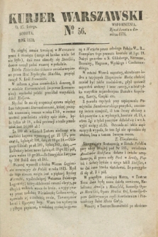 Kurjer Warszawski. 1830, № 56 (27 lutego)