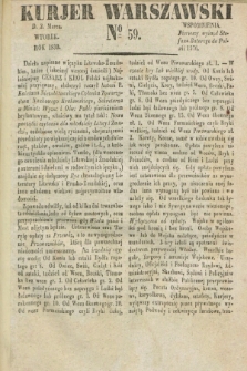 Kurjer Warszawski. 1830, № 59 (2 marca)