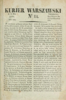 Kurjer Warszawski. 1830, № 134 (19 maia)