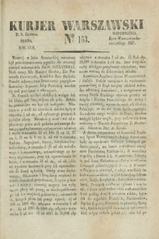 Kurjer Warszawski. 1830, № 153 (9 czerwca)