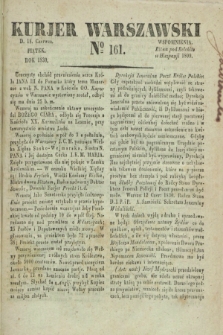 Kurjer Warszawski. 1830, № 161 (18 czerwca)